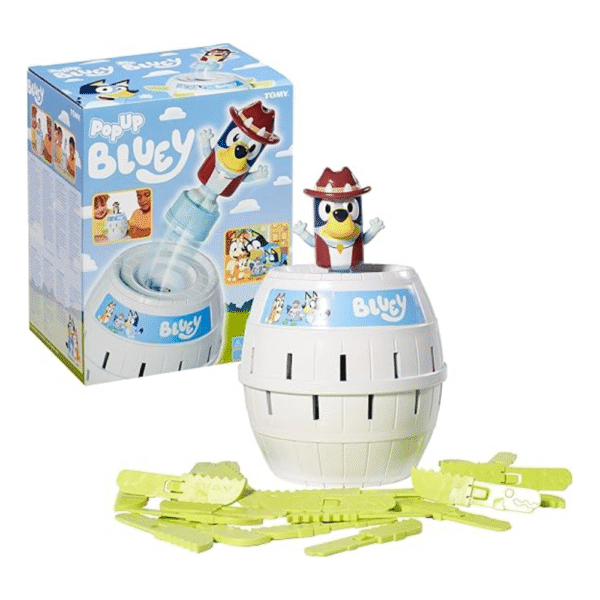 TOMY Games Pop Up Bluey Kids Game